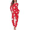 Dajingkj Dajinngkj Pigiama da donna lungo Pijamas Woman Set invernale caldo pigiama per ragazze morbido e morbido