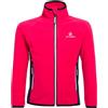 ATHL DPT. Giacca in pile calda da ragazza, per sport e tempo libero, rosa/blu scuro, 122
