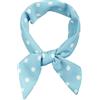 sourcing map 50 cm stile vintage anni '50 a pois quadrati, foulard, foulard, fazzoletto