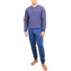 o-day Liabel Pigiama Uomo Caldo Cotone Interlock 100% in Scatola Idea Regalo Pigiama Uomo Cotone Lungo Invernale Adulto Ragazzo Fantasie Eleganti Nuova Collezione Pigiami Invernali Uomo (M, Modello 1)