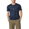 Aeronautica Militare T-Shirt Uomo TS2423 Tshirt Stampata Frecce Tricolori (IT, Testo, XXL, Regular, Regular, Blu Navy)