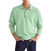 Kobilee Maglietta Uomo Manica Lunga Taglie Forti Basic Maglietta Caldo Pesanti da Lavoro Polo Casual Cotone T Shirt Vintage Firmate T-Shirt Invernale Sportiva