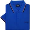 Coveri Polo Uomo Manica Corta 100% Cotone Semplice Bianca Blu Rossa Nera M L XL XXL 3XL (XL - Azzurro)