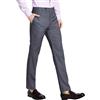 Calvin Klein Slim Fit Dress Pant Pantaloni Eleganti, Grigio Medio, 29W x 30L Uomo