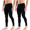 Ladeheid Calzamaglia Uomo Lungae LA40-247 (Nero/Nero, M)