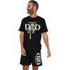 Star Wars Yoda Best Dad - Pigiama corto da uomo, Nero , XL