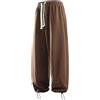 Generic Pantaloni della tuta da uomo con fondo Cinch Solido Baggy gamba dritta con coulisse 2025 con tasche Joggers Vestibilità rilassata Pantaloni morbidi e comodi Pantaloni casual attivi Pantaloni da