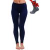 Merino.tech Pantaloni Lana Merinos Donna - 100% Intimo Termico + Calzini | Intimo termico donna in lana Merino, per trekking, sci e outdoor, non irrita la pelle, termoregolatore, anti-odore