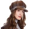 ZLYC Cappellino Classico da Donna, Visiera 8 Pannelli, Cappello Gatsby Apple Cabbie