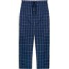 YAMAMAY - Pantaloni Lunghi del Pigiama, Uomo, Blu Notte