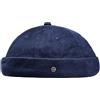 WEROR Dockercap Uomo - Berretto da marinaio - Berretto in cotone - WEROR-453.1, Blu marino, Taglia unica