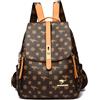YEAMKE Zaino da donna autunno inverno borsa a tracolla da donna semplice zaino da viaggio grande, Giallo, 27*14*32CM