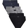 Liabel Slip da Uomo Art.220 Confezione da 6 Pz Multicolore XL