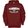 Settantallora - Felpa con Cappuccio KT11 Ultras Hammers Inter City Firm Taglia L