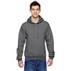 Fruit of The Loom Men's Hooded Sweatshirt,Charcoal Heather,Large