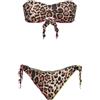 F**K Bikini Donna Fascia con Slip Regolabile Fantasia SW2601X02
