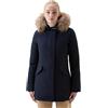 Woolrich John Rich & Bros. WOOLRICH Parka Arctic di Lusso Donna con Pelliccia Staccabile Blu, turchese, XXL