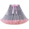 RYTEJFES Gonna Tulle Bambina Sottogonna Tulle Bambina Gonne Xxl Per Tutu Gonne Donna Corta Rossa Gonna In Donna Tutu Ballerina Marrone Con Paillettes Bianca Adulto Verde Da Ballo Carnevale Verde Corte Danza