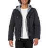Levi's Washed Cotton Hooded Military Jacket Giacca, Blu Navy/Foderato in polytwill, M Uomo