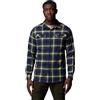 Columbia Camicia da Uomo Flare Gun 3% Poliestere/7% Elastan, Collegiate Navy Two Lane Tartan, L