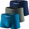 TODO Boxer Traspiranti Uomo, Mutande Elasticizzato Uomo Intimo, Senza Pressione (Taglia S-3XL)