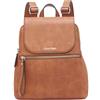 Calvin Klein Reyna Novelty Key Item Flap Backpack Zaino, Mix Caramello, Taglia Unica Donna