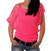 Crazy Age Top Estivo da Donna, per Carnevale, alla Moda, Colori Neon