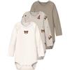 NAME IT Nbnbody 3p Ls Pumice Bear Noos Nbnbody 3P Ls Pumice Bear Noos Unisex - Adulto (Pacco da 1)