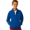 ATELIER DEL RICAMO - Felpa Giacca Bambino con Zip Fruit of The Loom