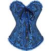KUOSE Corsetto da donna con corsetto sovracorrente, taglie S-6XL, nero, Blu scuro, 34-36