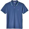 Coveri Polo Uomo Manica Corta 100% Cotone Piquet M L XL XXL XXXL (IT, Testo, XXL, Regular, Regular, Indaco)