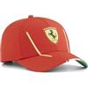PUMA Scuderia Ferrari 2024 - Berretto da Squadra Rosso Bruciato, Taglia Unica