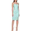 GUESS Sleeveless Chemical Lace Mini Dress Vestito, Menta, 48 Donna