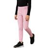 renvena Leggings Sportivi per Bambina e Ragazza Pantaloni da Equitazione con Seduta Completa Passanti per la Cintura e Tasca per Il Cellulare Pantaloni Yoga