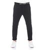 riverso RIVMalte Slim Fit Chino Pantaloni Click Cintura Casual Pantaloni in Tessuto Cotone Elasticizzato Nero Verde Beige Blu W29 W30 w31 w32 w33 w34 w36 w38, Nero (24000), 35