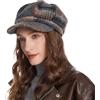 ZLYC Cappellino Classico da Donna, Visiera 8 Pannelli, Cappello Gatsby Apple Cabbie