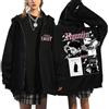 KASENFASHION Hoodie Stray-K1D DO IT SKZ - Felpa con Cappuccio Unisex Y2K E-Girl KPOP Casual con Zip e Stampa BangChan Lee Know Changbin Hyunjin Han Felix Seungmin I.N