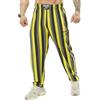 BIG SAM SPORTSWEAR COMPANY Pantaloni larghi da uomo con tasche, pantaloni da palestra larghi