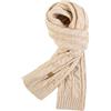 REDESS Sciarpa da donna in maglia grossa Sciarpa invernale calda e lunga Sciarpa in cashmere e lana Sciarpa invernale spessa e larga per donna
