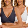 Yutdeng Amaframe Reggiseno Senza Ferretto Donna Reggiseni Senza Cuciture Reggiseno Push Up Imbottito Reggiseno con Spalline Regolabili Bralette Donna Comodo