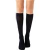 Relaxsan 815 (Blue, XS) Gambaletti Compressione Graduata 18-22 mmHg per Uomo Donna, Calze Elastiche in Cotone Leggero