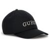 GUESS Plain Gabardine Baseball cap BLA - Black One Size