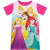 Disney Principessa Camicia da Notte Bambina | Vestaglia da Notte Principesse | Pigiama Ariel Cinderella Rapunzel Aurora per Bambini 2-3 Anni