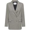 Only Onllettie LS Loose Check Blazer TLR Blazer Donna (Pacco da 1)