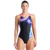 ARENA Dreamline - Costume da bagno da donna, Nero , 48