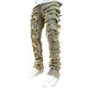 SAUTRV Jeans da uomo slim fit invecchiati, jeans strappati elasticizzati skinny strappati jeans elasticizzati in vita skinny invecchiati pantaloni hip hop streetwear jeans comodi da uomo