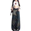 ShEyle Y2k Vintage Star Straight Wide Leg Jeans a Vita Alta Baggy Hip Hop Grunge Streetwear Denim Pants