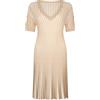 Liu Jo Abito Donna Light Almond/White ES26LJ09 TA6062 MS55N C3889 (IT, Testo, S, Regular, Regular, Almond/White ES26LJ09 TA6062 MS55N C3889)