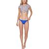 Tommy Hilfiger Knotted Cheeky Bikini Bottom Slip, Provenza, XS Donna