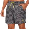 Guess Costume da bagno uomo con stampa logo marca F4GT06 WG2A2 P9WN (FR/ES, lettere, S, regolare, grigio)